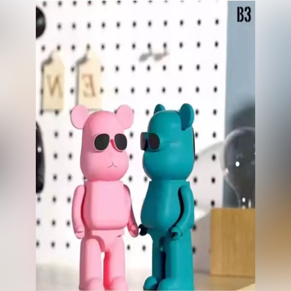 Wireless Speaker B3 Bear•Bluetooth Portable•PC Subwoofer•Blue or pink•New in box - Picture 3 of 5